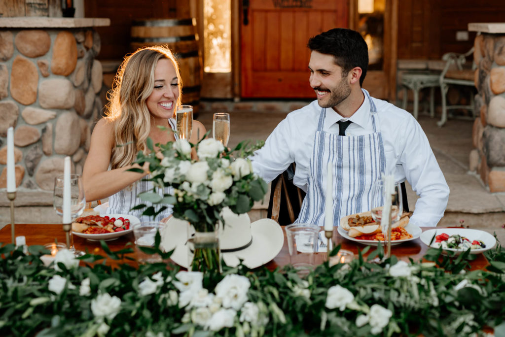 Denver farmhouse wedding, Colorado