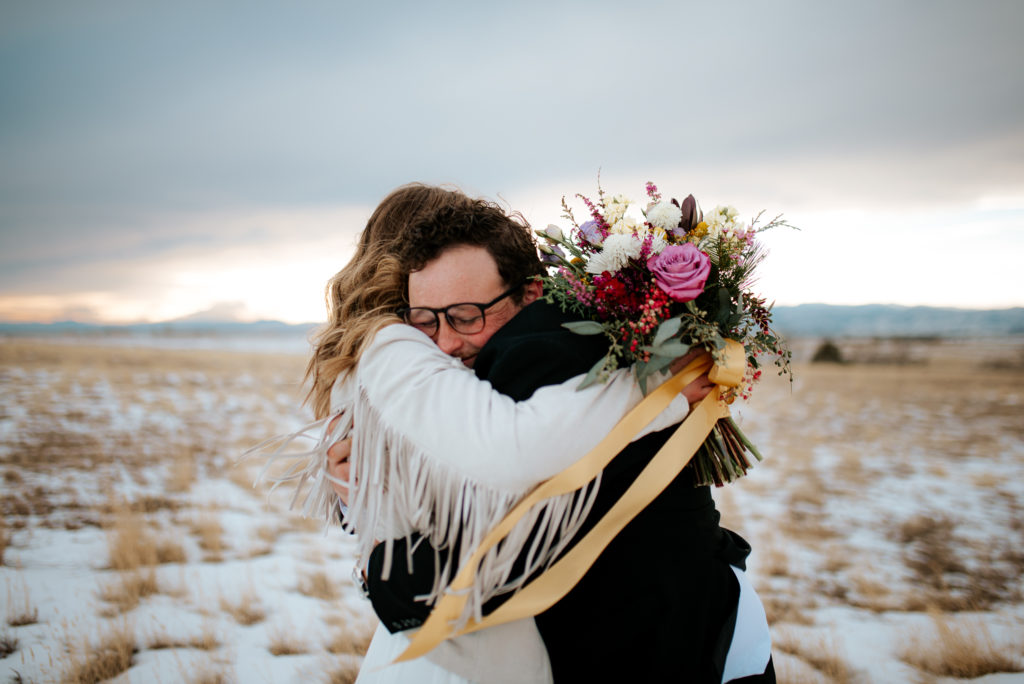 Fort Collins Winter Wedding Photographer Colorado