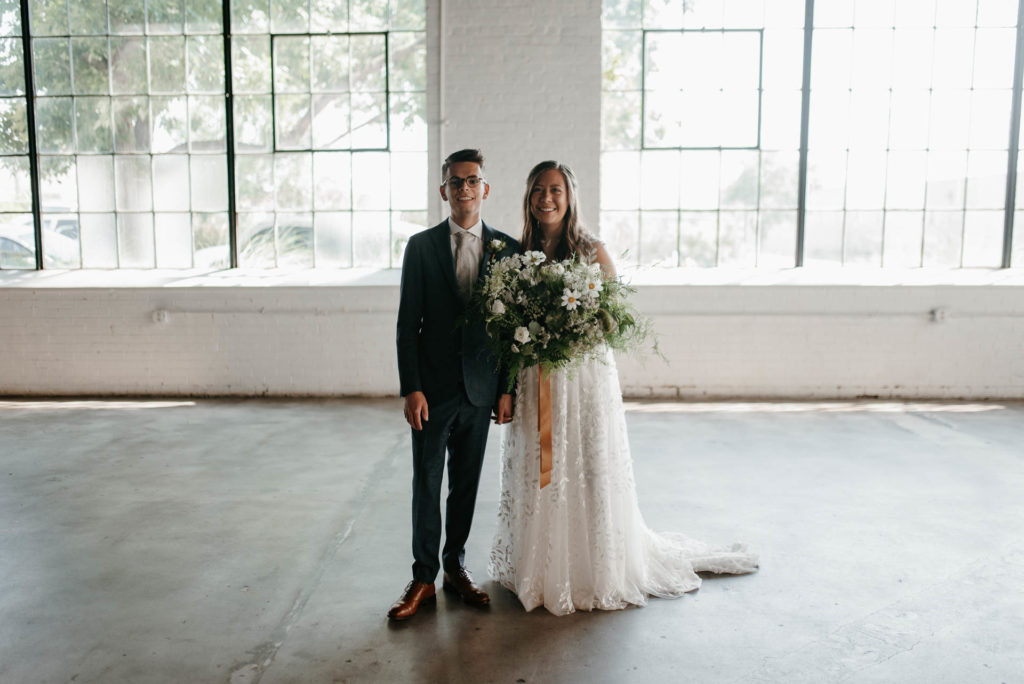 Moss Denver, Colorado wedding photographer, urban, industrial