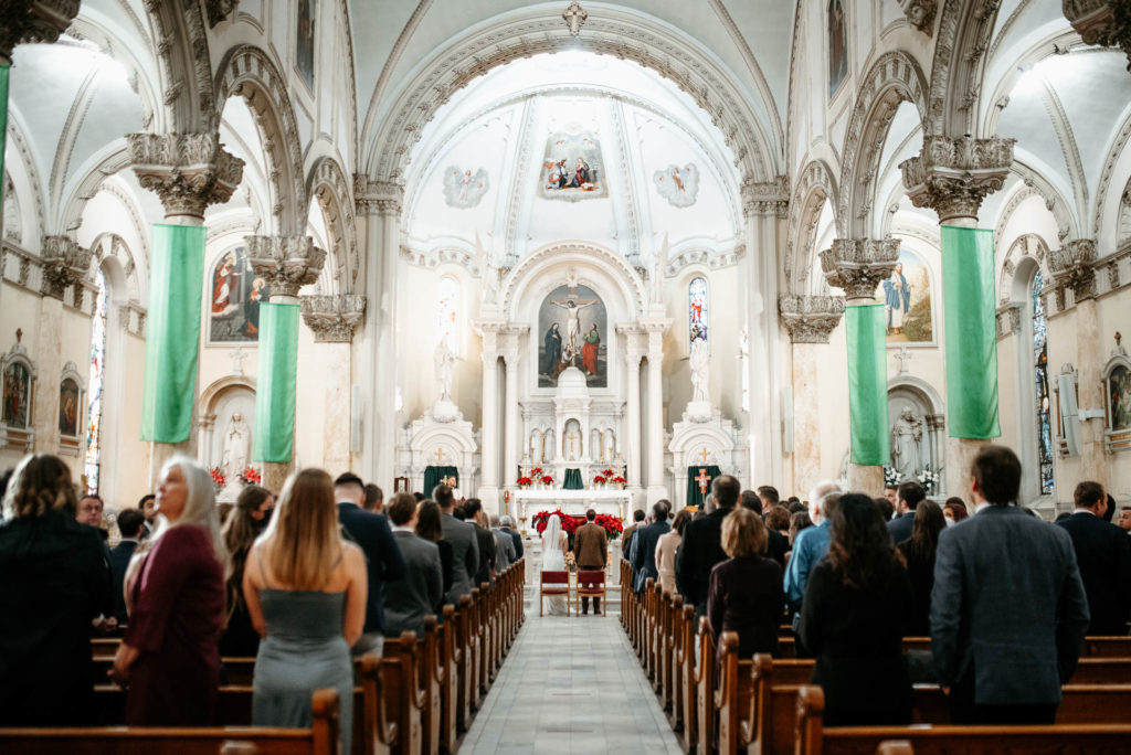 Downtown Denver Wedding photographer Asterisk Annunication Catholic Church