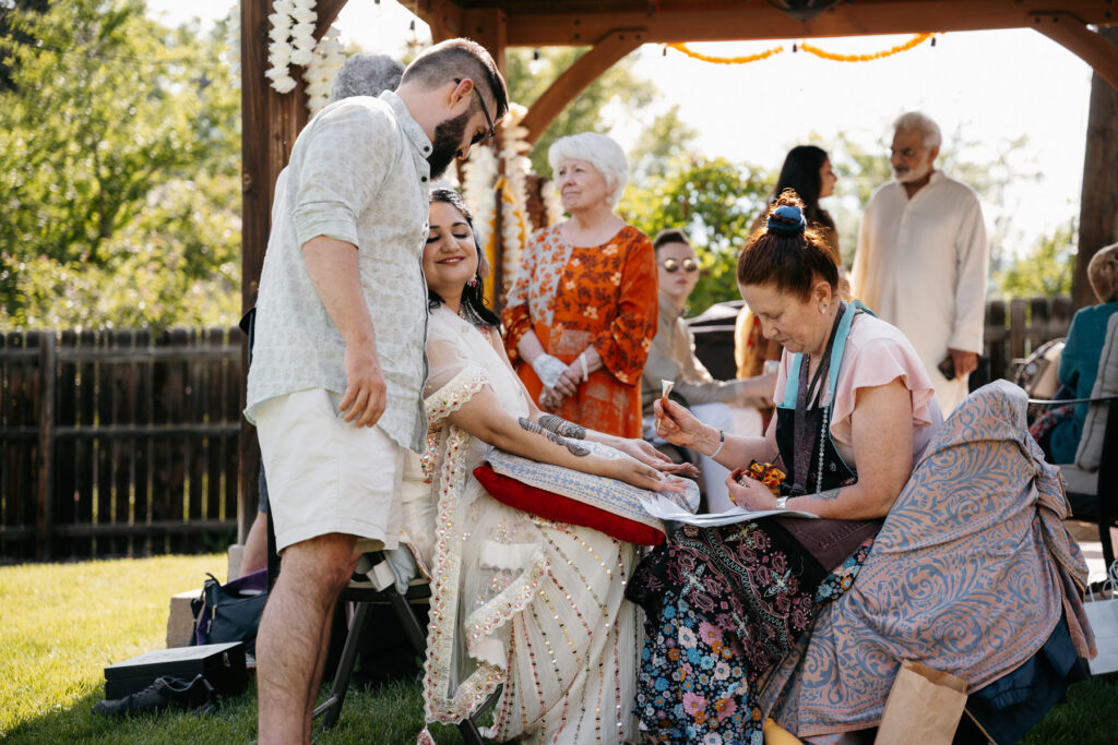 Indian Jewish Hindu Wedding Granby Colorado Grand Lake Denver photographer