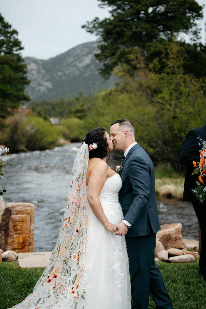 Colorado wedding photographer Estes Park The Landing Rocky Mountain National Park